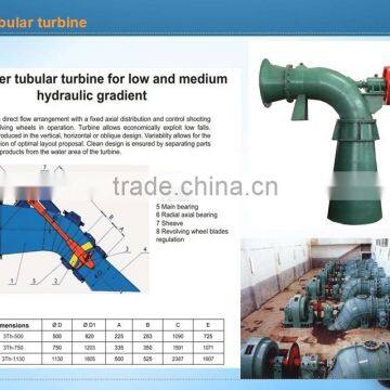 Horizontal Tubular turbine