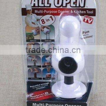 8-in-1 Multipurpose Kitchen Tool Super Can Bottle Opener photo-2