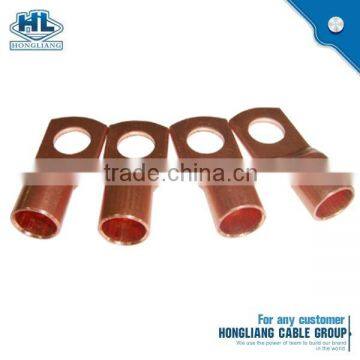 Copper Bare Terminal SNB Series Copper Non Insulation Spade Terminal cable lug