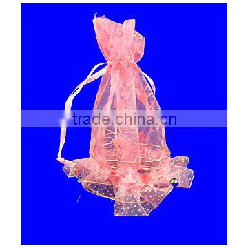 Popular baby party organza candy bag wholesale made in china