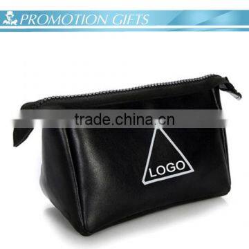 Promotional high quality pu cosmetic bag travel makeup bag