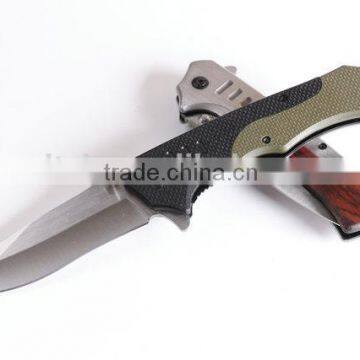 OEM 5CR13MOV stainless steel material Pocket folding Tactical Knife