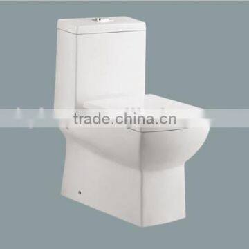 Washdown hunman design Ceramic Western one piece WC toilet