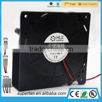 OEM/ODM 120*120*32mm Fan Blower PBT Xfan120 Waterproof High Cfm 12v dc Fan