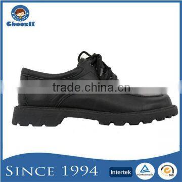 Factory Wholesale Teenager Boys Lace Up Formal Leather School Shoes photo-2