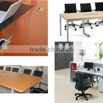 Black Color Aluminum Desktop Socket for Computer Desk photo-6