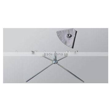 Outdoor Beach Flag Pole , 3.5 m Tear Drop Flying Banner Stand With Cross Base and Water Tank photo-4