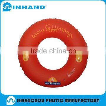 2016hot sale promotion Eco-friendly water game pvc inflatable swimming ring/inflatable donut swim ring