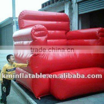 red giant inflatable sofa