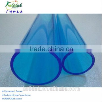 Transparent,wonderful,colorful, big size perspex pipe for perspex sheet