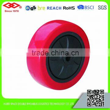 Stainless steel ball bearing caster wheel with nylon center