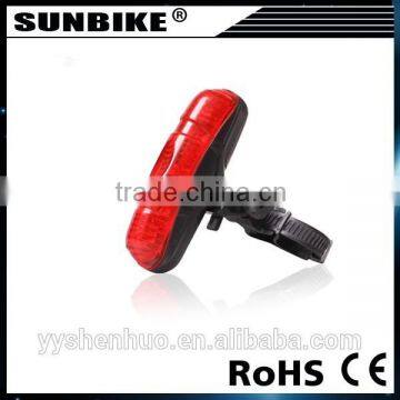 High quality factory direct sale cheap 5 red LED bicycle tail light