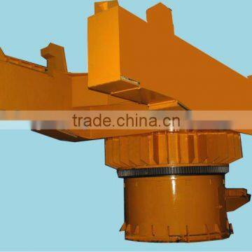 ladle turret for continuous casting machine