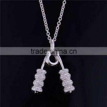 925 Sterling Silver Sports Series Pendant Necklace