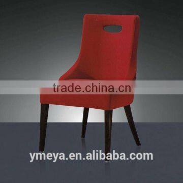 2015 nice metal legs fabric wing chair YM8039