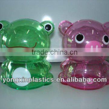 plastic pig money saving box for children