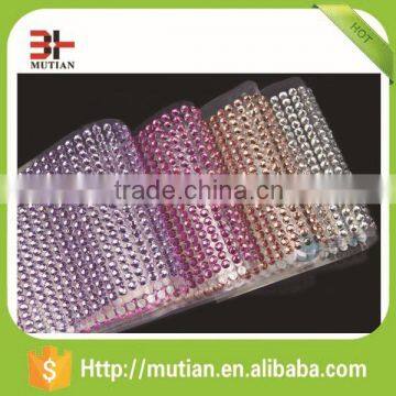 Hot Sale self-adhesive acrylic sticker diamond crystal sticker