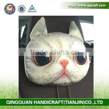 QQ Pet Factory Head Rest Cushion Car Seat Neck Pillow Bamboo Carton Inside Travel Pillow