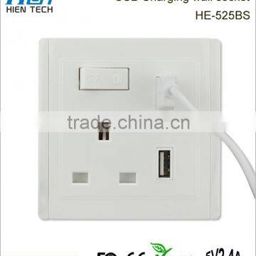 High Quality Usb Charging Ports Surge Protector Usb Wall Outlet Socket photo-4