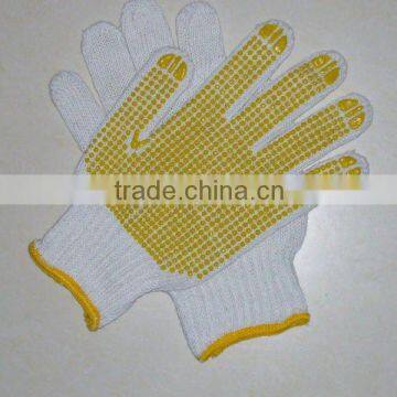 Hot,good pvc dotted gloves