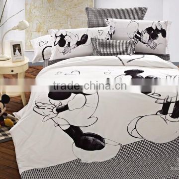 3D Animals Pastoral Cheap Cotton Quilt duvet Cover Sets 4pcs / Fashion Bedding Set Wholesale