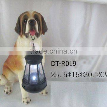 resin animal figurine (dog)