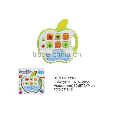 Promotion gift-Intelligence plastic musical instrument, keyboard learning machine toys for kid