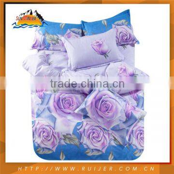 Both Sides Print Quilted Patchwork 100% Cotton Indian Silk Bedding Set