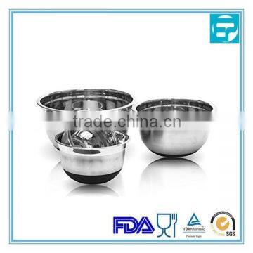 5 size Stainless Steel salad bowl from jiangmen