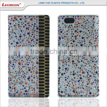 Wholesale Mobile Phone Accessories Diamond Leather Flip Wallet Case for Samsung Galaxy j7 photo-3