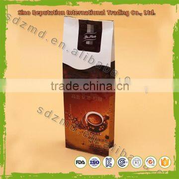 Custom printed food grade side gusset coffee pouches