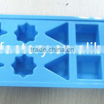 muti-shape silicone ice tray, 14-cavity silicone ice mould