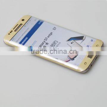 2016 Wholesale!9H Anti-shocked Full Cover for Sansung Galaxy S7 Edge 3D Curved Tempered Glass photo-5