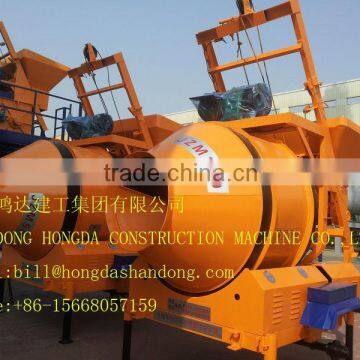 High Quality HONGDA Output Capacity 350L Concrete Mixer Type JZM350 From HONGDA Brand