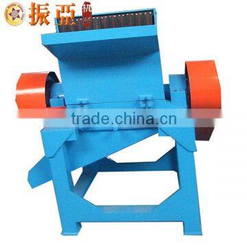 Used truck tire crusher machine