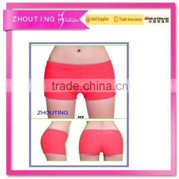 Ms render the exposed boxer movement colorful sexy yoga short pants beach pants