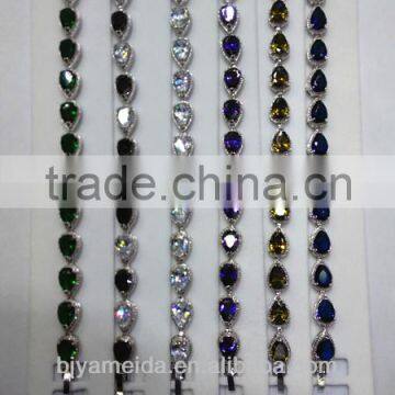 fashionable jewelry cubic zirconia bracelets