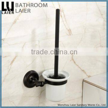 Customized China Supplier Zinc Alloy ORB Finishing Bathroom Accessories Wall Mounted Toilet Brush Holder