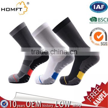 Thicker warm thermal sport compression socks calf running for men