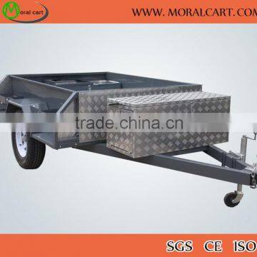 outdoor hot galvanized camping trailer