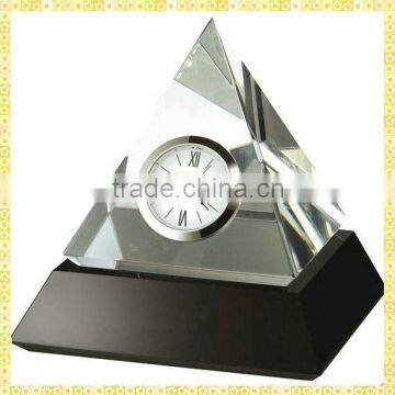 Handmade Unique Exquisite Desk Crystal Clock For New Year Gifts Souvenirs