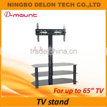 For up to 65 inch modern Glass aluminum TV plasma LCD led TV STAND Holder