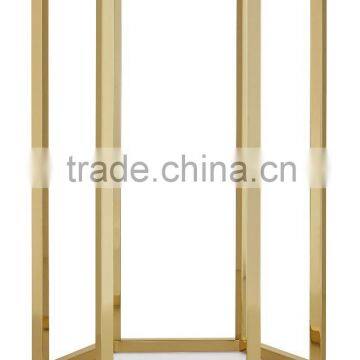 Metal Frame l Shaped End Table Small photo-3