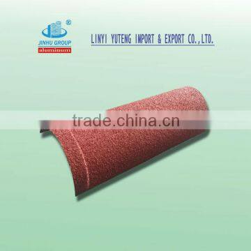 Colorful stone coated roof tile edging