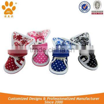 JML Hot New High Qulaity Pet Accessories Pet Boots Canvas Dog Shoes