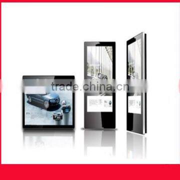 network advertising digital kiosk with computer (two-point touch function option)
