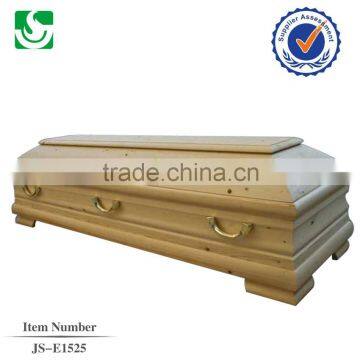 Classic Germany style wholesale well carving wood coffin