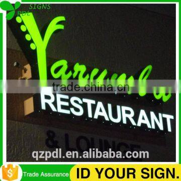 Outdoor Waterproof Built Up 3D Raised Shop Front Signs photo-4