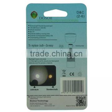 Energy-saving Long-lasting LED Flashlight/ Lamp Upgrade Replacement Bulb