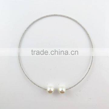 Hot selling OEM beautiful pearl necklace designs small